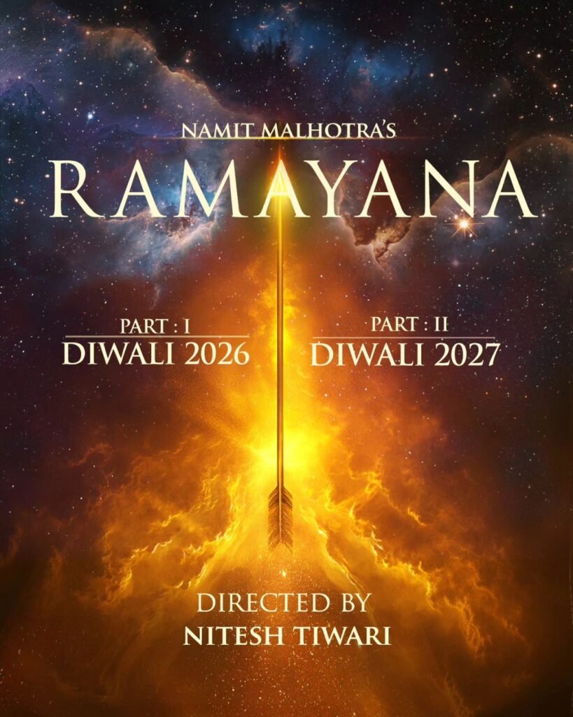 ramayana official poster out, who is namit malhotra