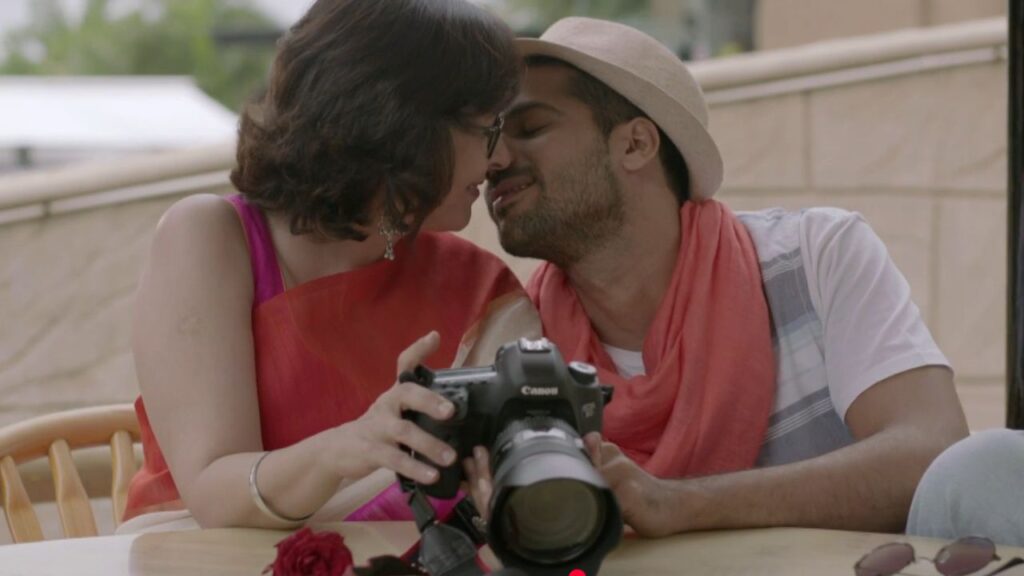 Shernaz Patel (51) & Neil Bhoopalam (32) in Bang Baazaa Baarat (2015) 
