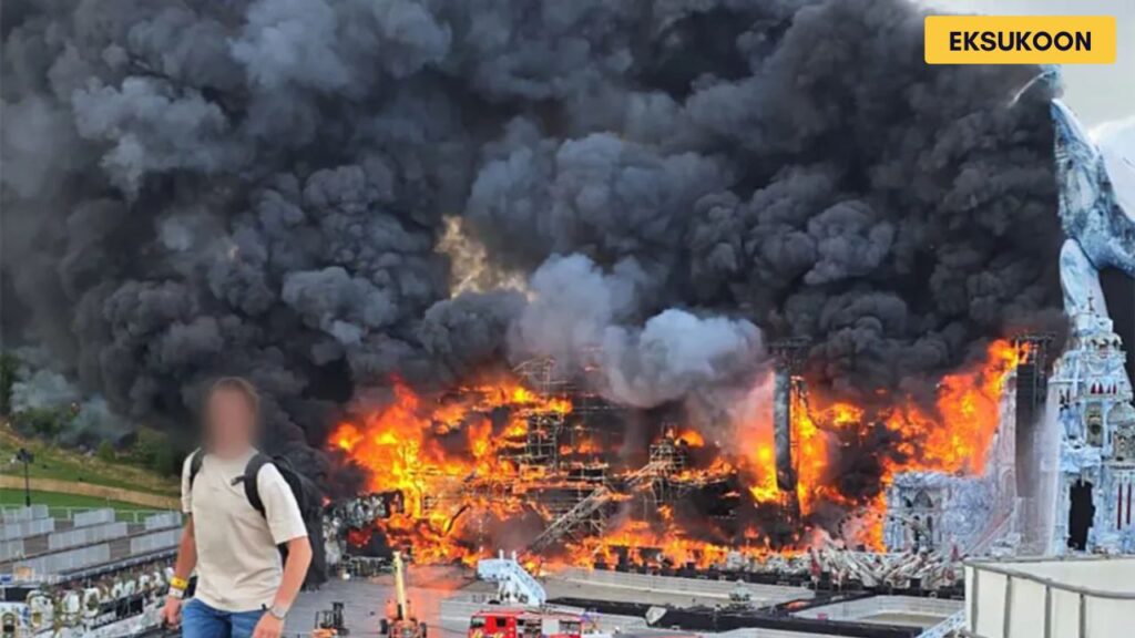 Tomorrowland 2025 Mainstage Catches Fire Before Opening