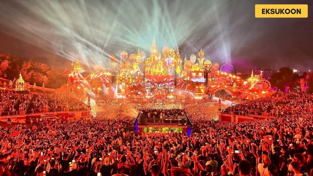 Tomorrowland 2025 Mainstage Catches Fire Before Opening