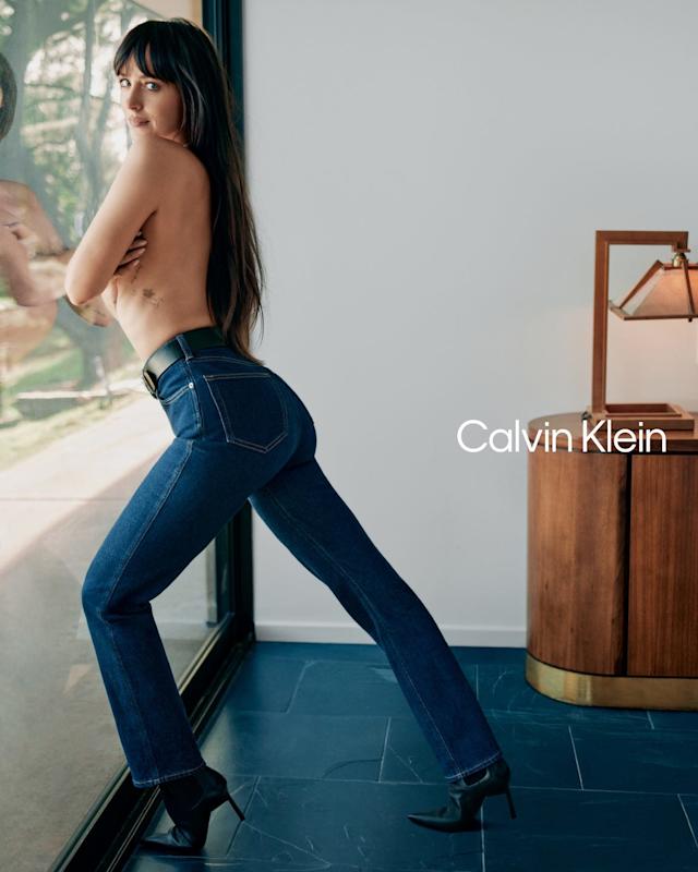 Calvin Klein iconic denim campaign aesthetic