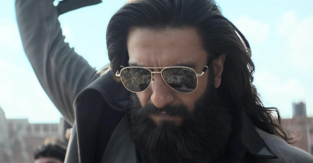 Ranveer Singh in Dhurandhar 2 intense action scene