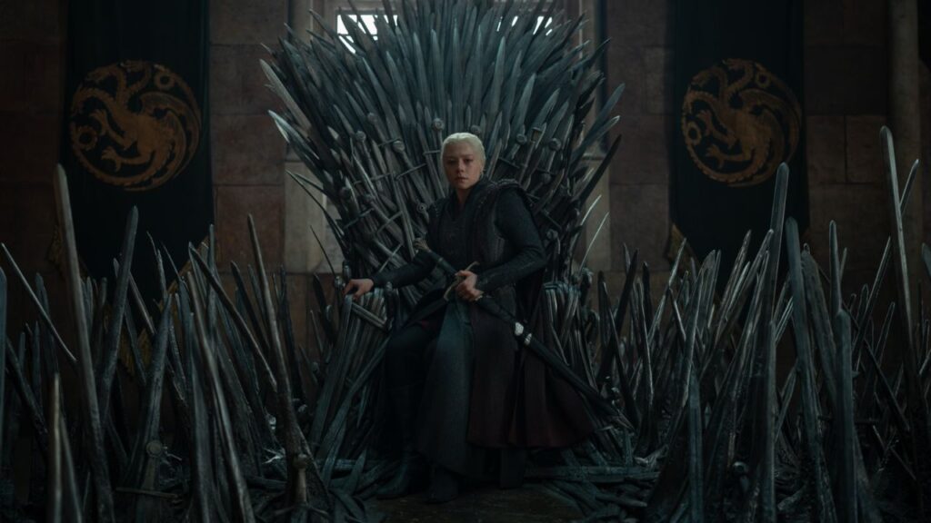 After 15 years, 3 series, and 12 seasons, a Targaryen queen sits on the Iron Throne for the first time.
