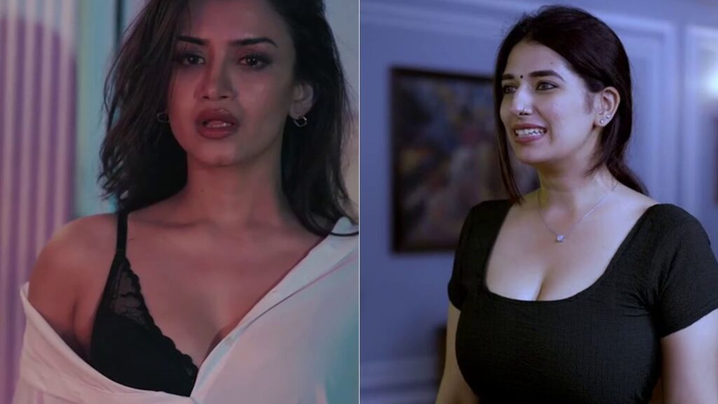 Sakshi Pradhan and Rasha Kirmani from Rocket Reels Web Series