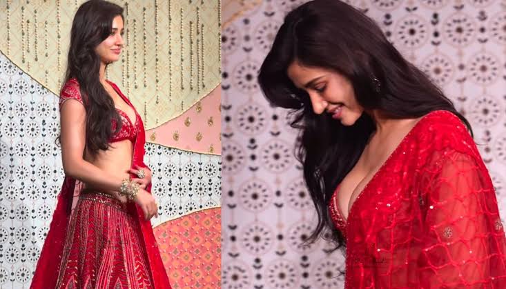 Explore the full timeline of the Disha Patani Ganpati outfit controversy. See why her red lehenga at the Ambani bash sparked a viral dress code debate.