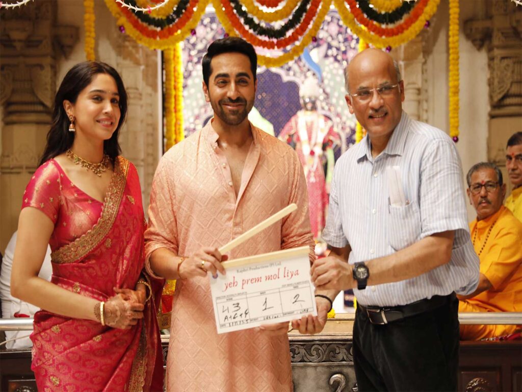 Confirming the Yeh Prem Mol Liya movie release date on 27 November 2026. Get details on the Ayushmann Khurrana, Sharvari cast, and Sooraj Barjatya direction.