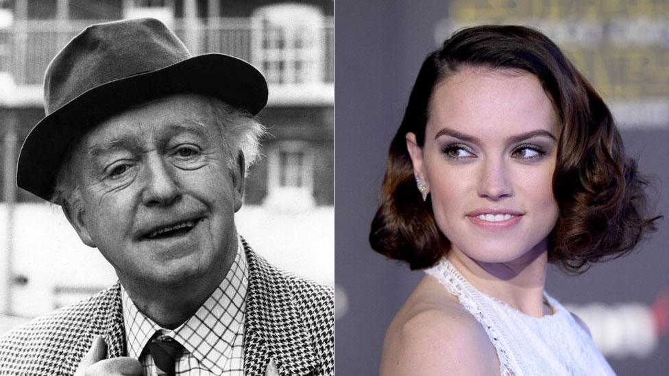 Daisy Ridley and Arnold Ridley