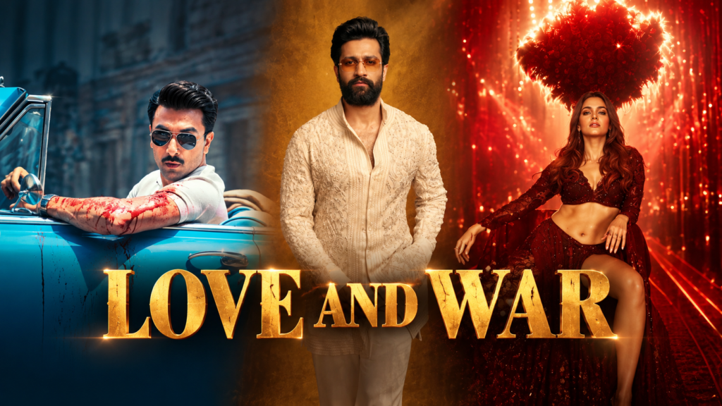 vicky kaushal first look love and war