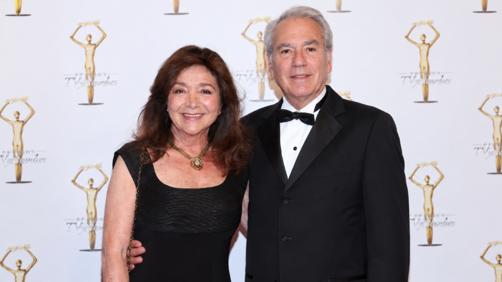 Otto Sirgo with wife  Maleni Morales