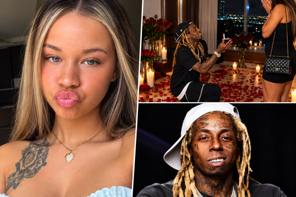Lil Wayne and Madi Cannon engagement 