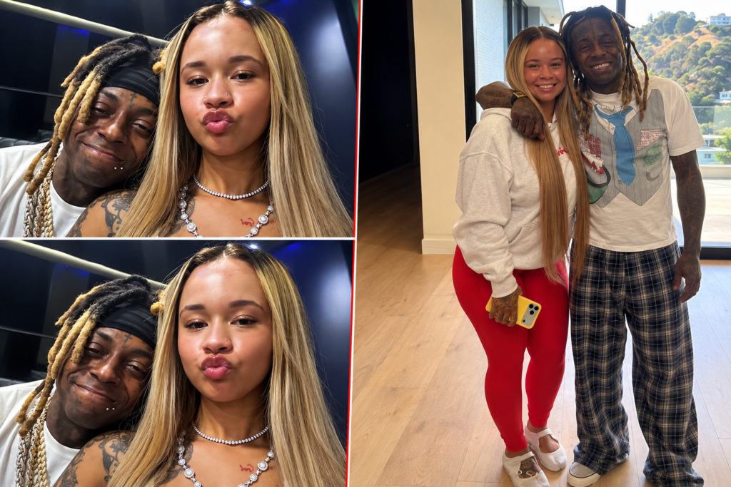 Lil Wayne and Madi Cannon