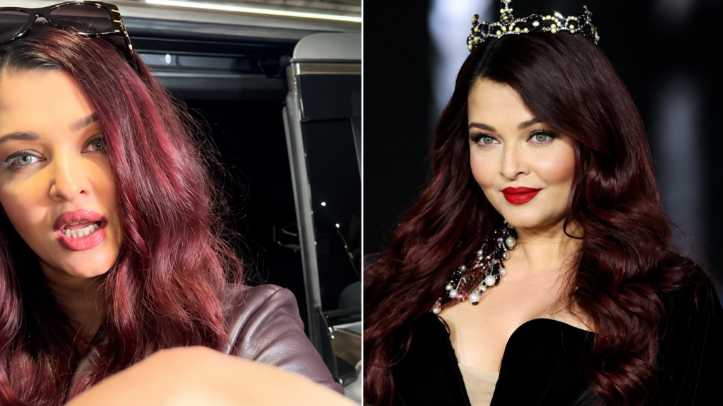Aishwarya Rai after the Paris Fashio week