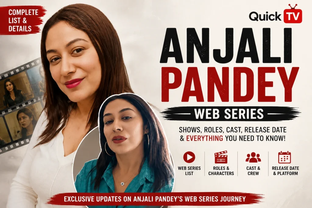 Anjali Pandey actress profile and web series guide