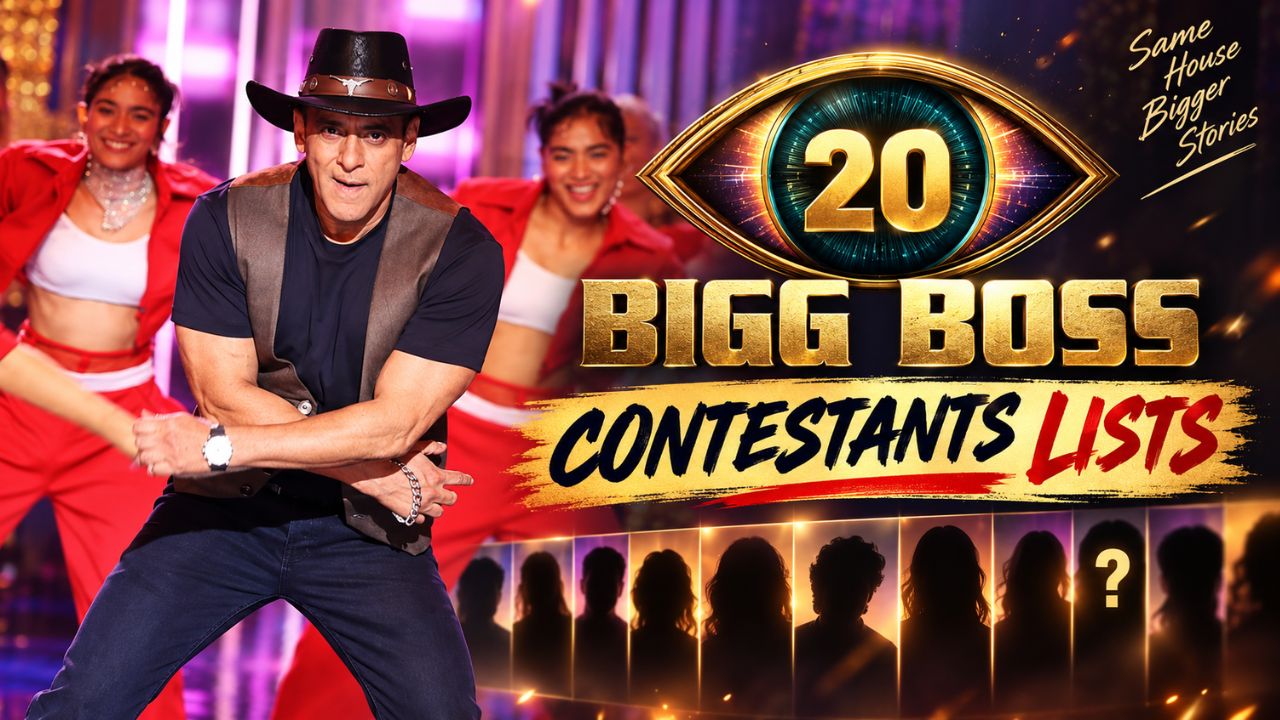 Bigg Boss 20 Conestants lists