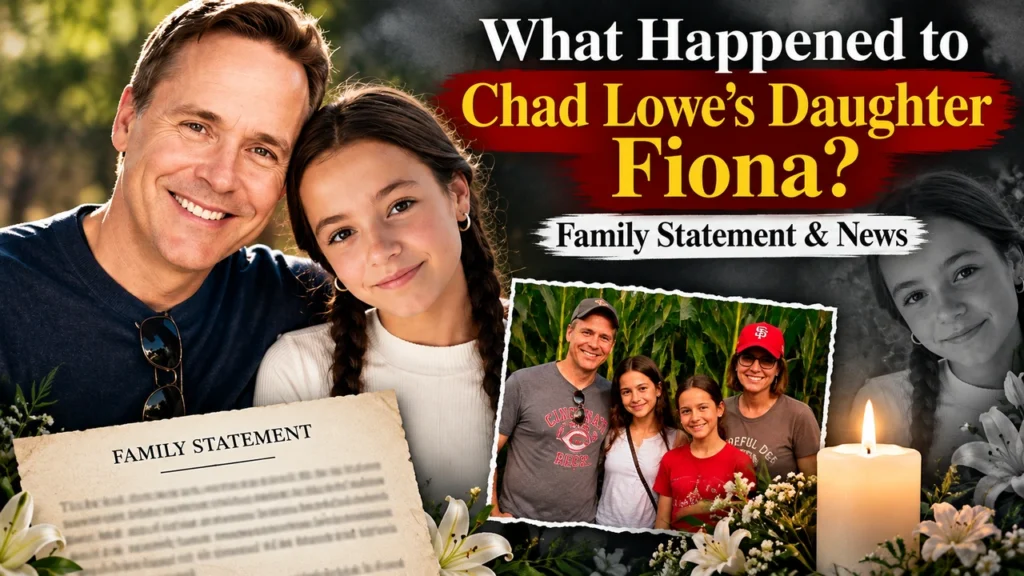 What Happened to Chad Lowe's Daughter Fiona? Family Statement & News