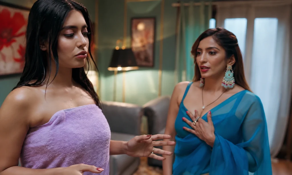 Thea Dsuzza and Vaibhavi Joshi in Mocktail Web Series