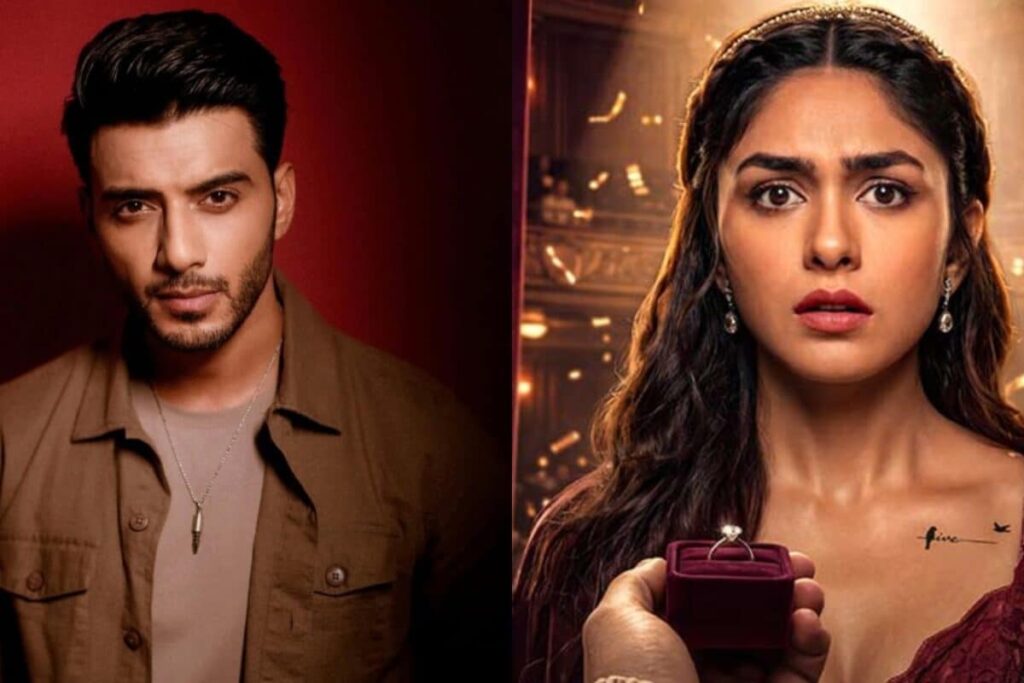 Pooja (Mrunal Thakur) and Aniket (Vikram Singh Chauhan)