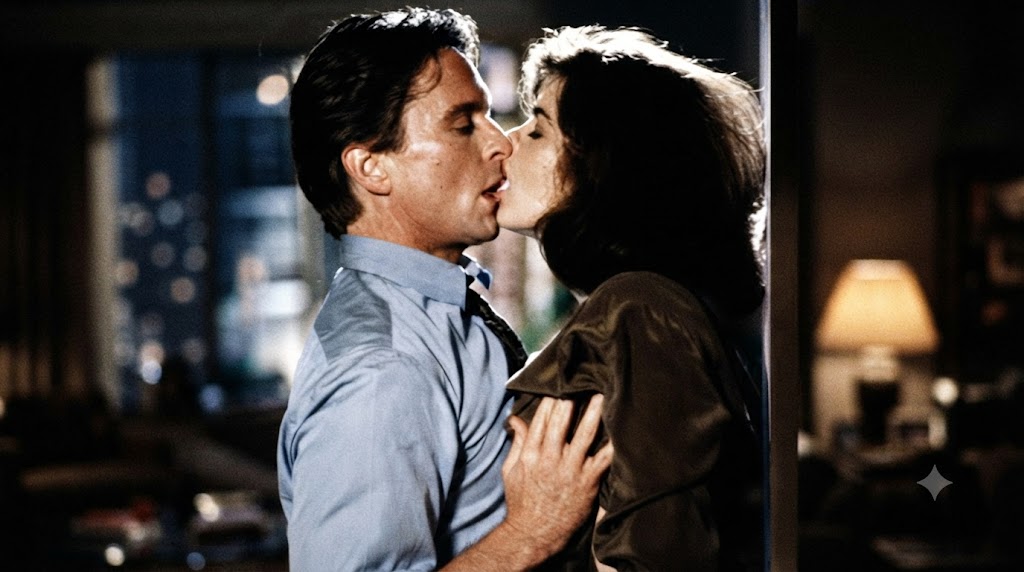 Michael Douglas and Jeanne Tripplehorn