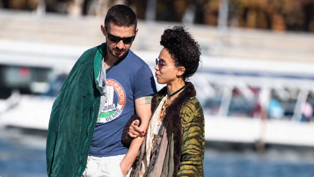 shia labeouf mia goth split