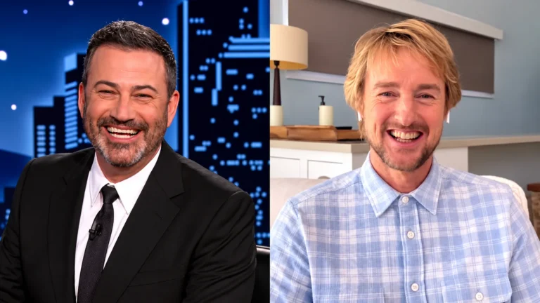 Paul Bettany and Owen Wilson Jimmy Kimmel Live