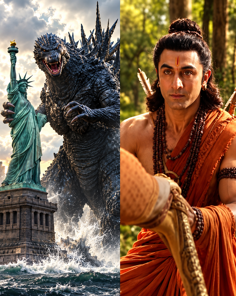 Godzilla vs Ramayana