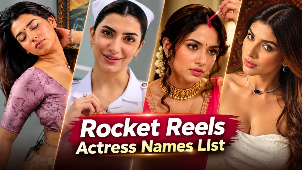 Rocket Reels Actress Names