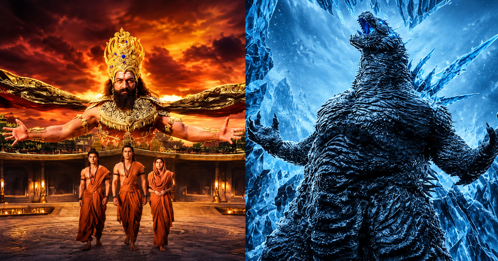  Godzilla vs Ramayana